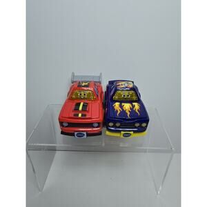 VTech Go! Go! Smart Wheels Race Team 2 Pack Cars Talking, Hoods Opens